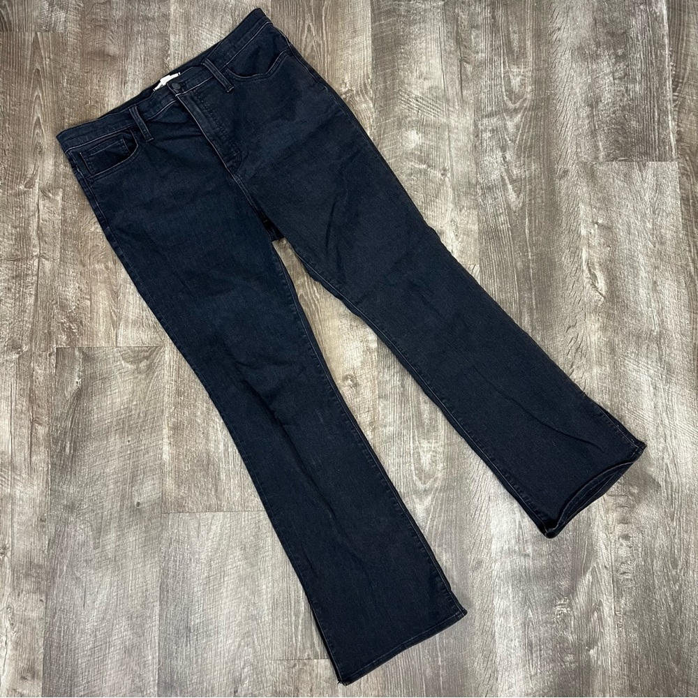 Madewell Black Roadtripper Skinny Flare